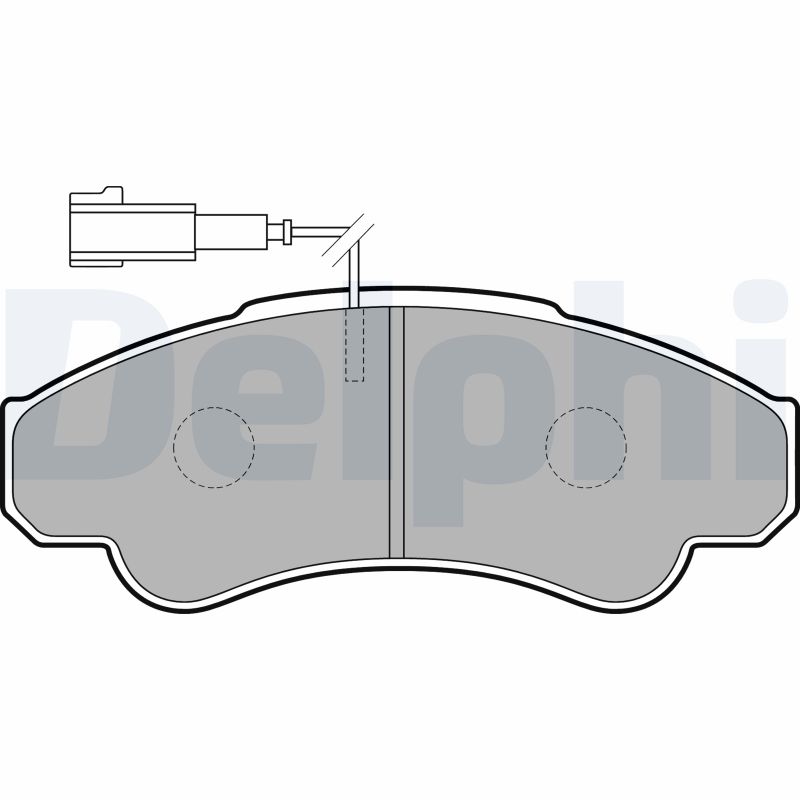 Brake Pad Set, disc brake (Front axle)  Art. LP1751