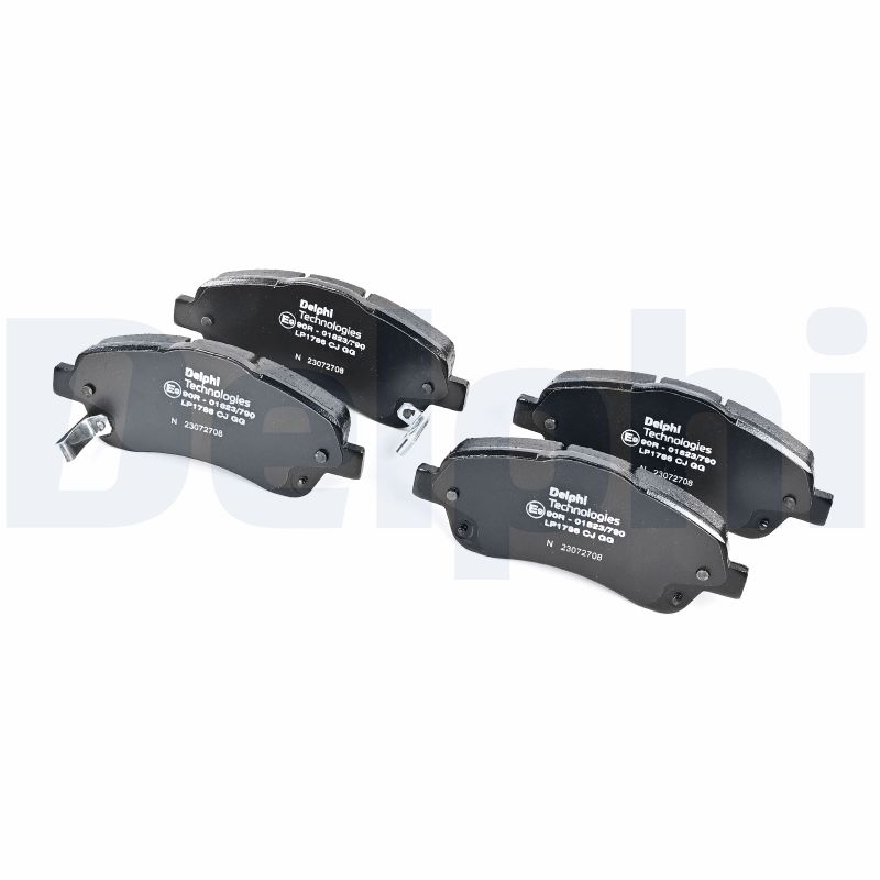 Brake Pad Set, disc brake (Front axle)  Art. LP1786