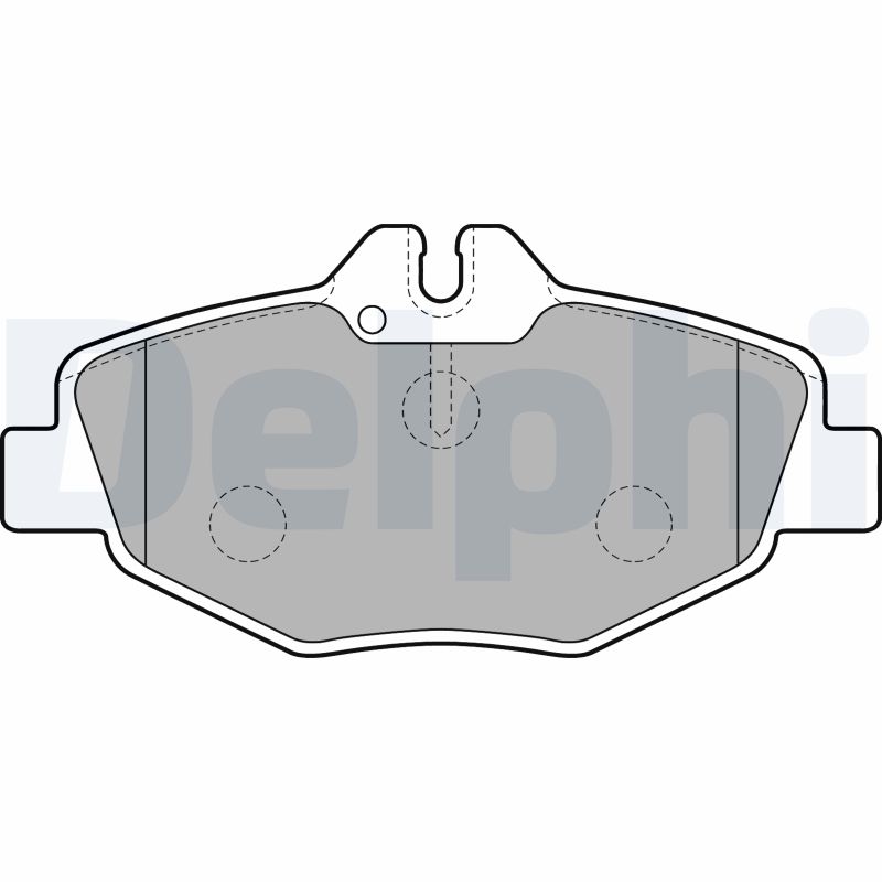 Brake Pad Set, disc brake (Front axle)  Art. LP1791