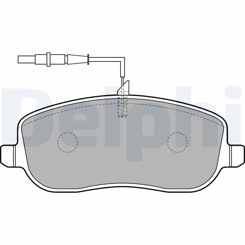 Brake Pad Set, disc brake (Front axle)  Art. LP1792