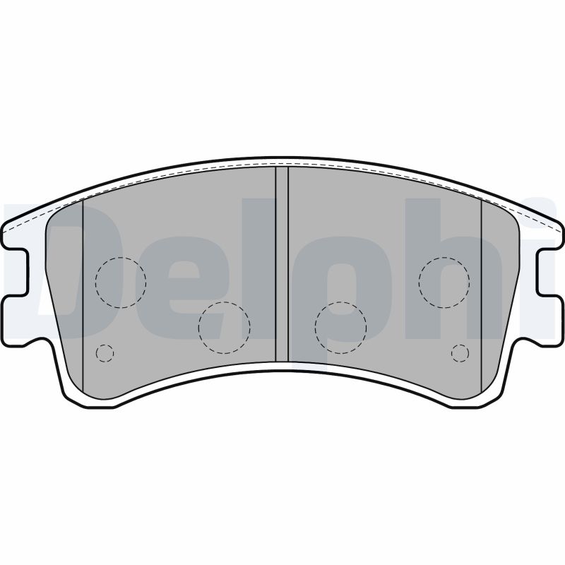 Brake Pad Set, disc brake (Front axle)  Art. LP1799