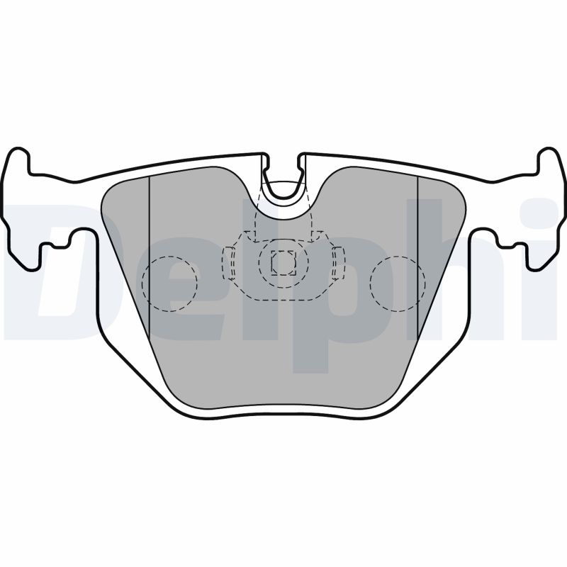 Brake Pad Set, disc brake (Rear axle)  Art. LP1803