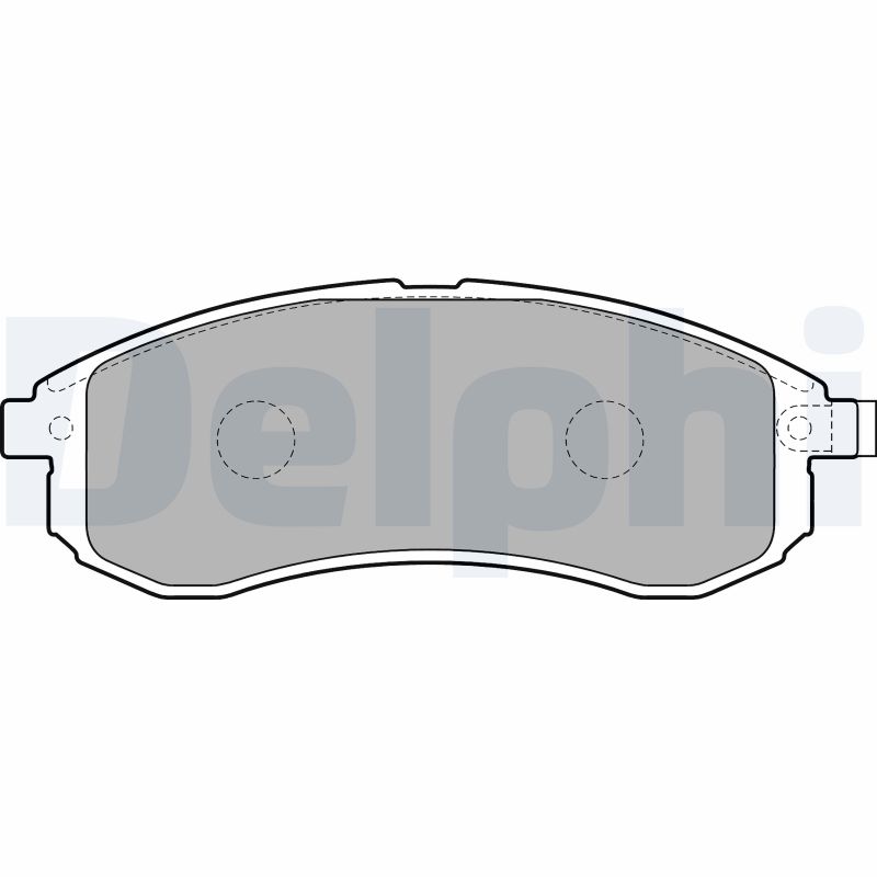 Brake Pad Set, disc brake (Front axle)  Art. LP1808