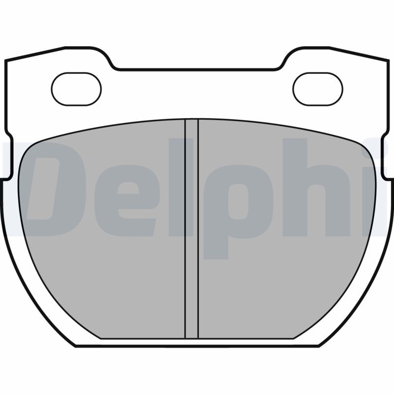 Brake Pad Set, disc brake (Rear axle)  Art. LP1847