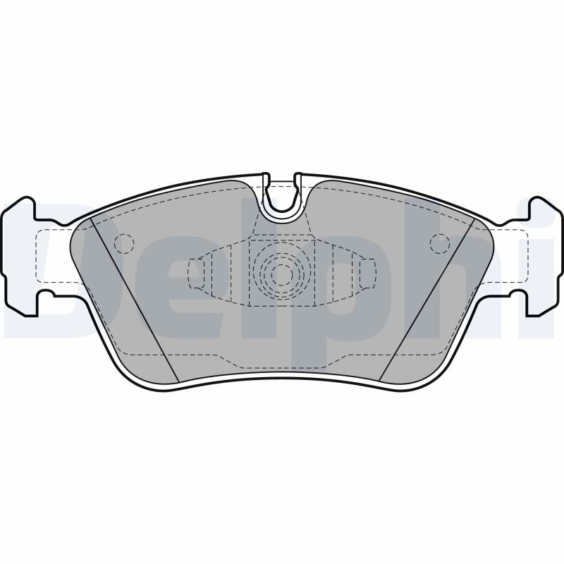 Brake Pad Set, disc brake (Front axle)  Art. LP1925