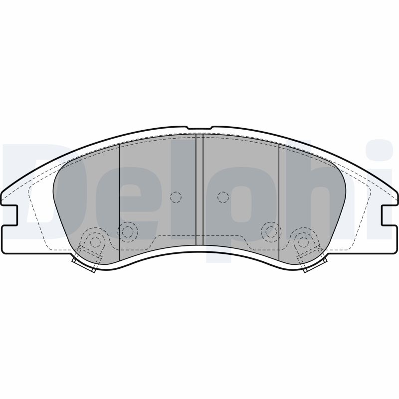 Brake Pad Set, disc brake (Front axle)  Art. LP1932