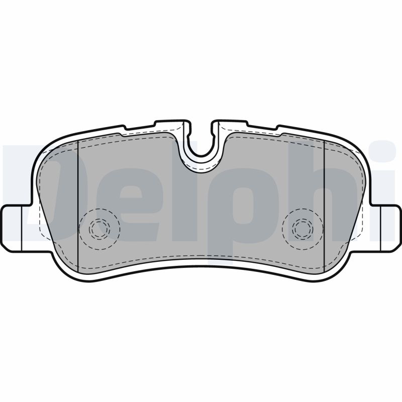 Brake Pad Set, disc brake (Rear axle)  Art. LP1936