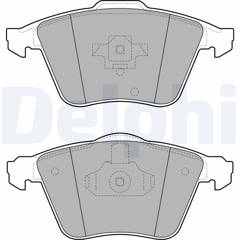 Brake Pad Set, disc brake (Front axle)  Art. LP1943