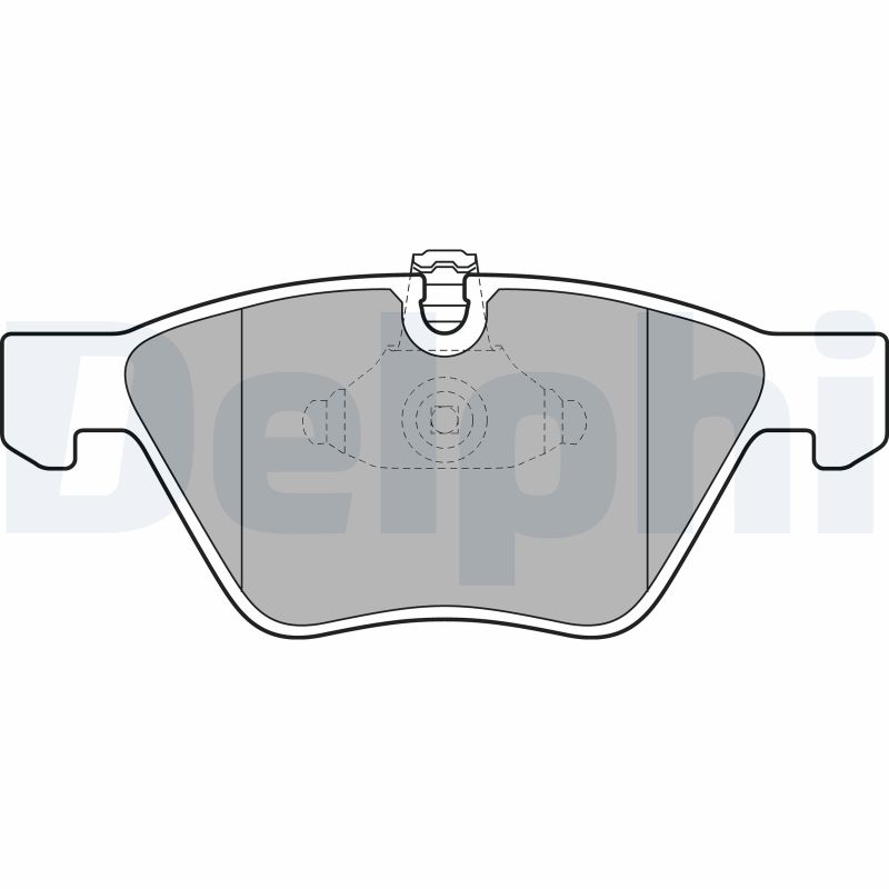 Brake Pad Set, disc brake (Front axle)  Art. LP1956