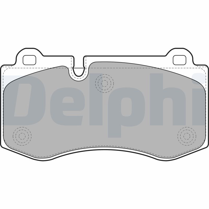 Brake Pad Set, disc brake (Rear axle)  Art. LP1980