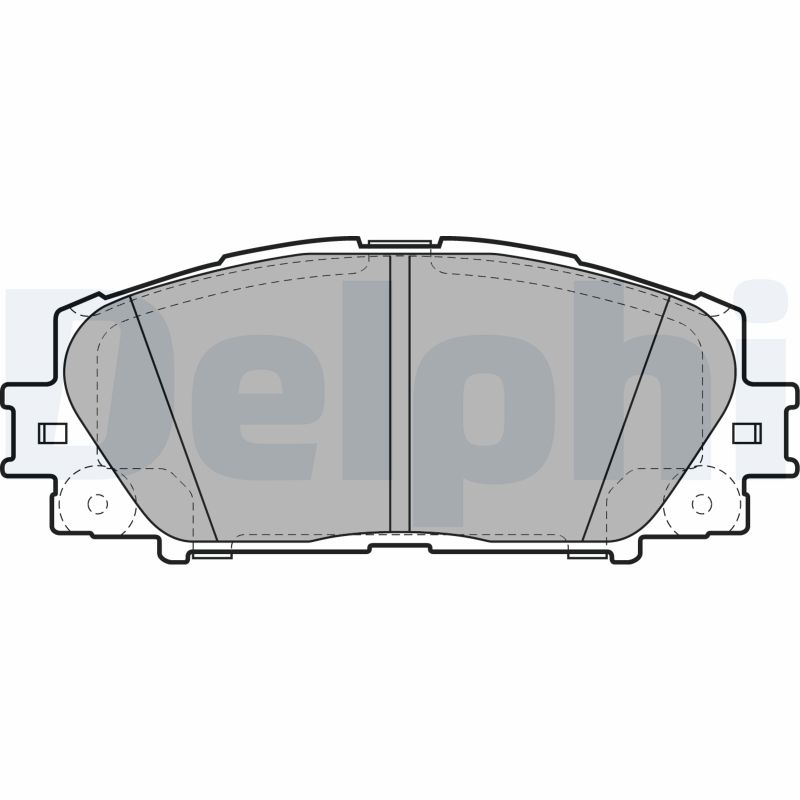 Brake Pad Set, disc brake (Front axle)  Art. LP2006