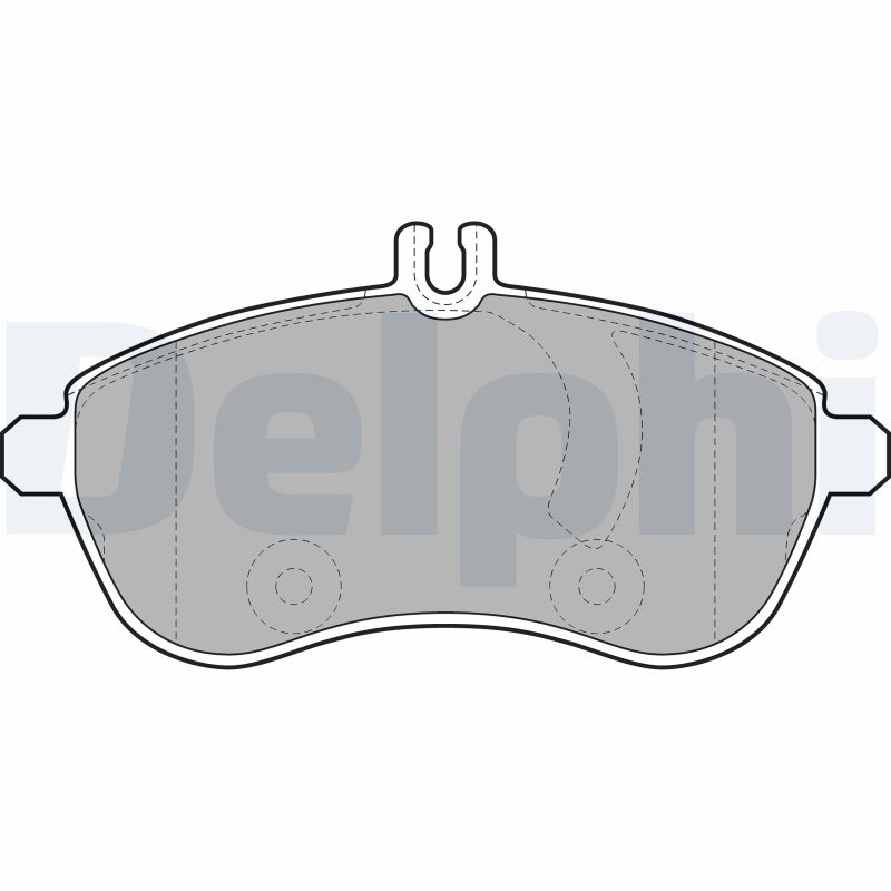 Brake Pad Set, disc brake (Front axle)  Art. LP2028