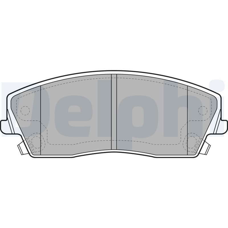 Brake Pad Set, disc brake (Front axle)  Art. LP2034