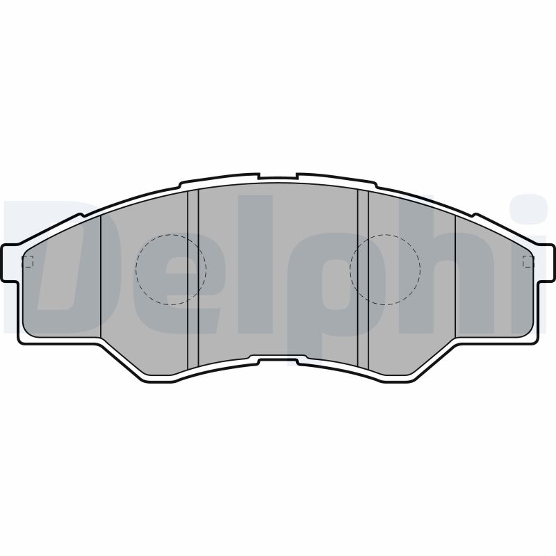 Brake Pad Set, disc brake (Front axle)  Art. LP2060