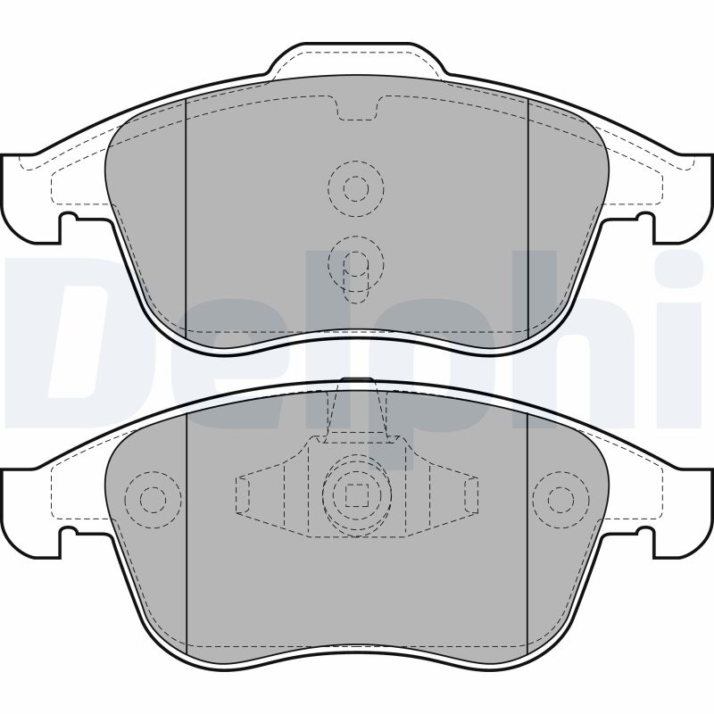 Brake Pad Set, disc brake (Front axle)  Art. LP2079