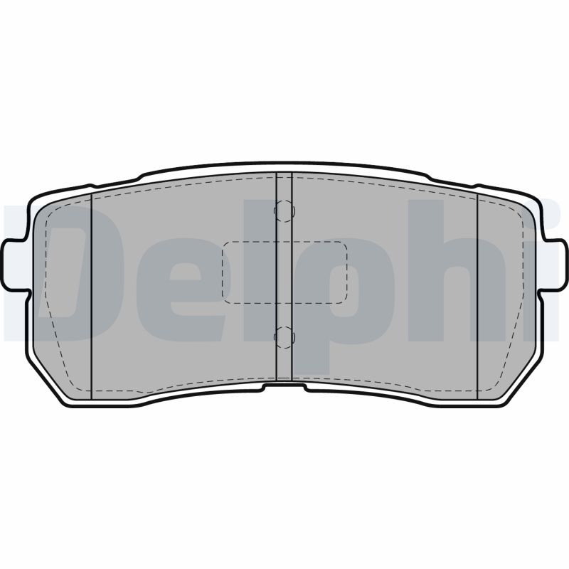 Brake Pad Set, disc brake (Rear axle)  Art. LP2095