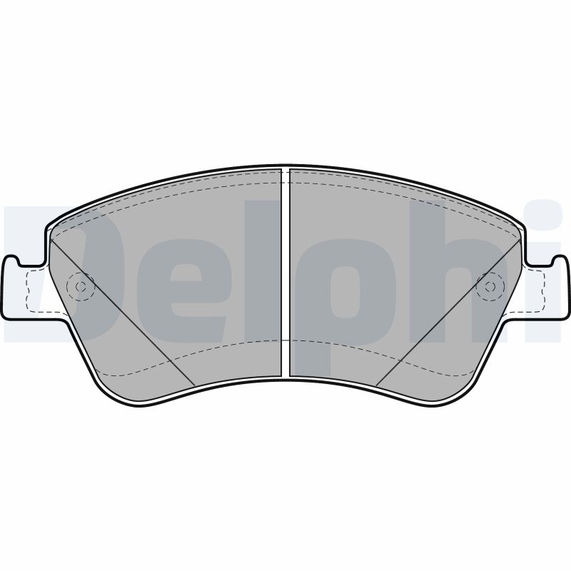 Brake Pad Set, disc brake (Front axle)  Art. LP2102