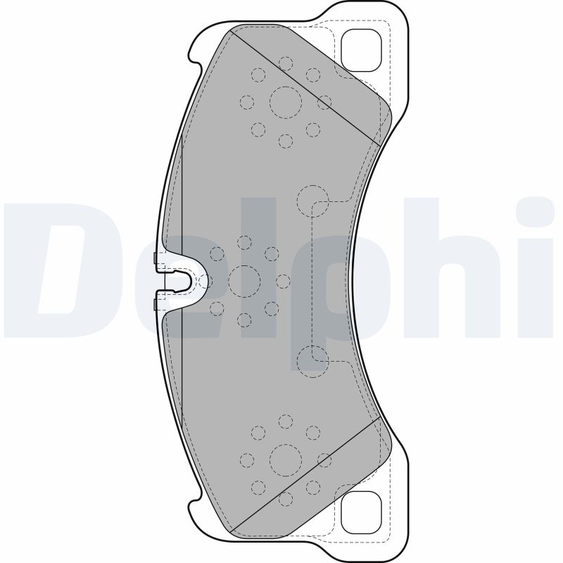 Brake Pad Set, disc brake (Front axle)  Art. LP2117