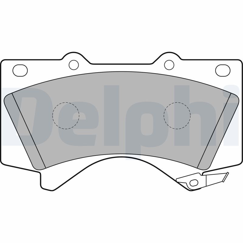 Brake Pad Set, disc brake (Front axle)  Art. LP2134