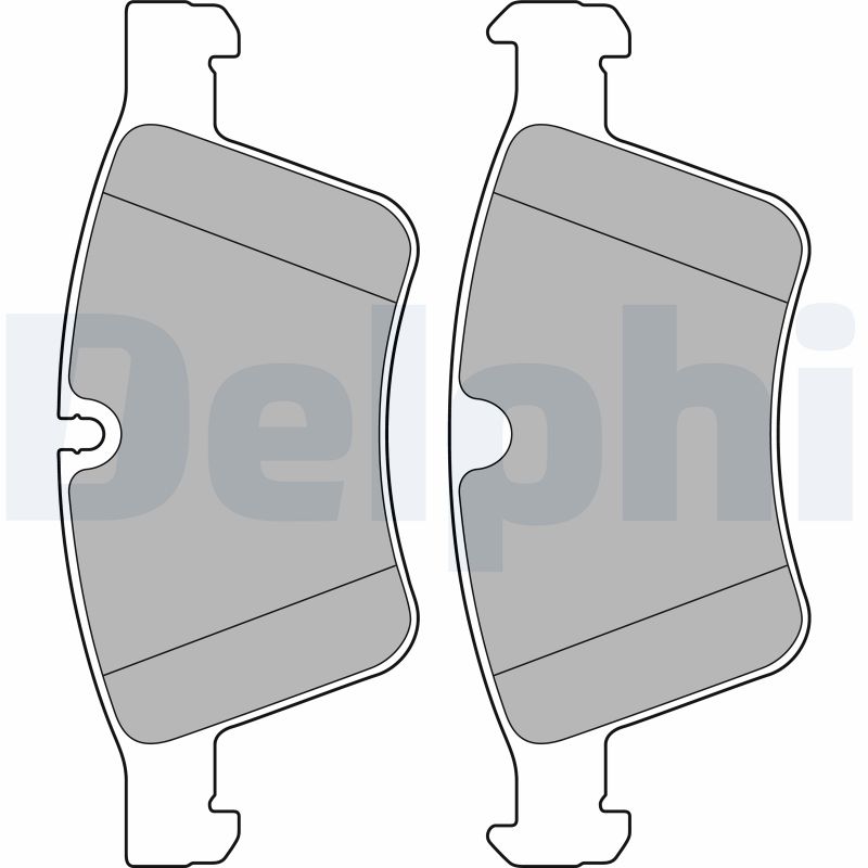 Brake Pad Set, disc brake (Front axle)  Art. LP2139