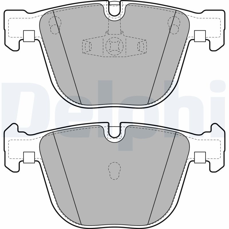 Brake Pad Set, disc brake (Rear axle)  Art. LP2141