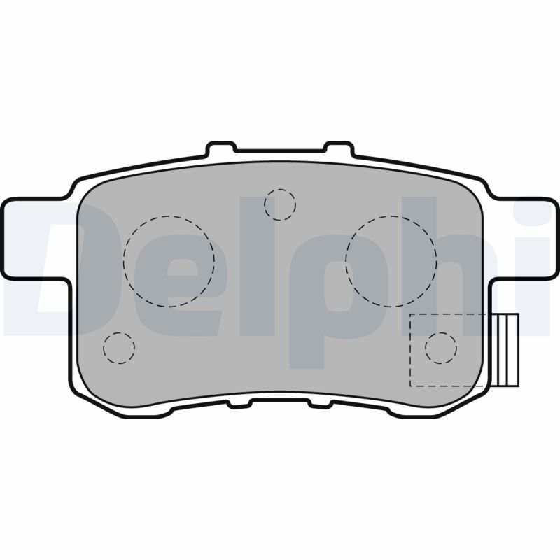 Brake Pad Set, disc brake (Rear axle)  Art. LP2145