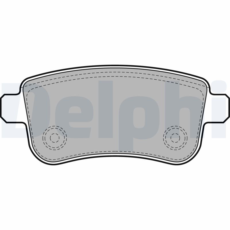 Brake Pad Set, disc brake (Rear axle)  Art. LP2153