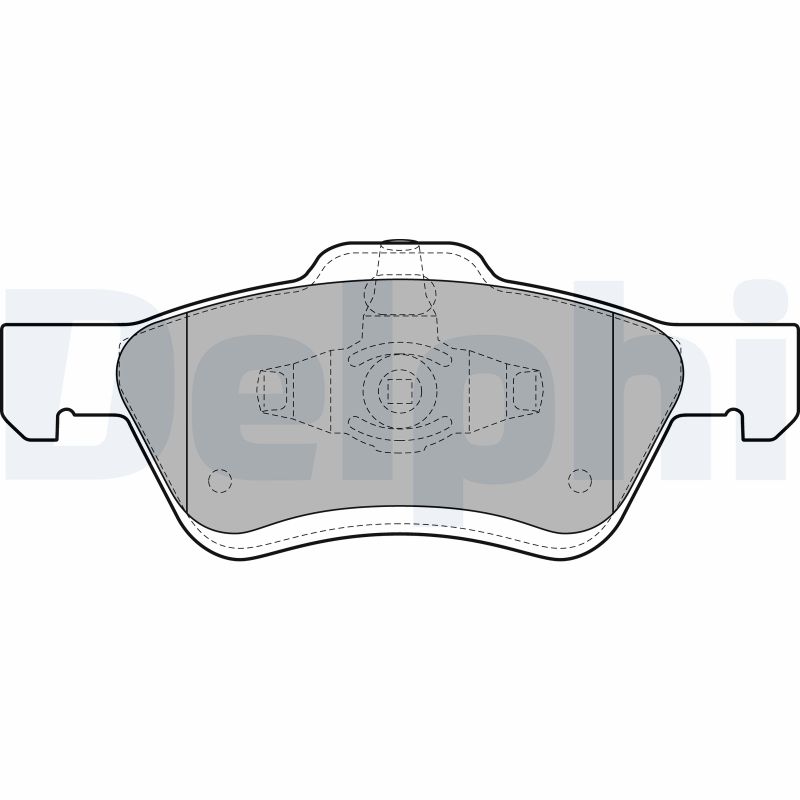 Brake Pad Set, disc brake (Front axle)  Art. LP2161