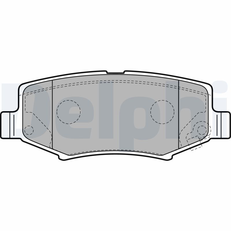 Brake Pad Set, disc brake (Rear axle)  Art. LP2172