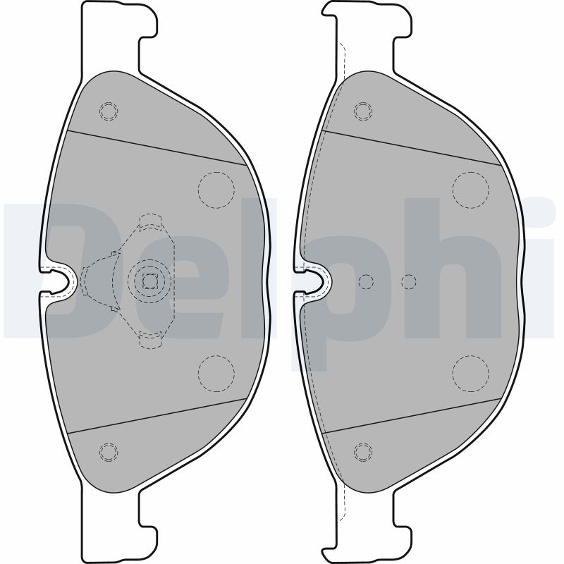 Brake Pad Set, disc brake (Rear axle)  Art. LP2189