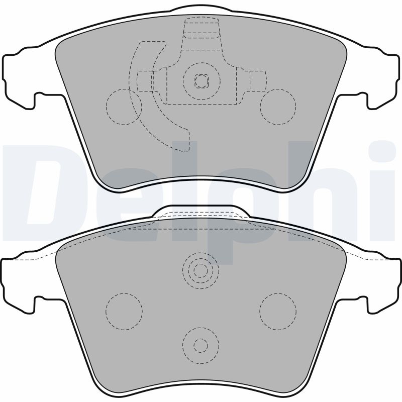 Brake Pad Set, disc brake (Front axle)  Art. LP2224