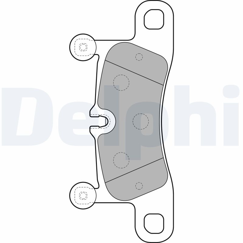 Brake Pad Set, disc brake (Front axle)  Art. LP2233