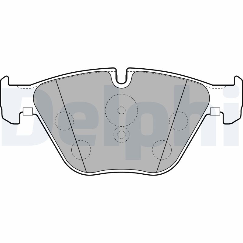 Brake Pad Set, disc brake (Front axle)  Art. LP2245