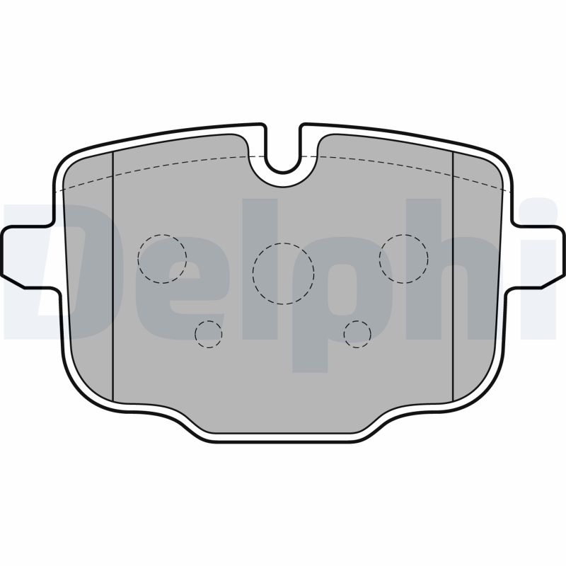 Brake Pad Set, disc brake (Rear axle)  Art. LP2246