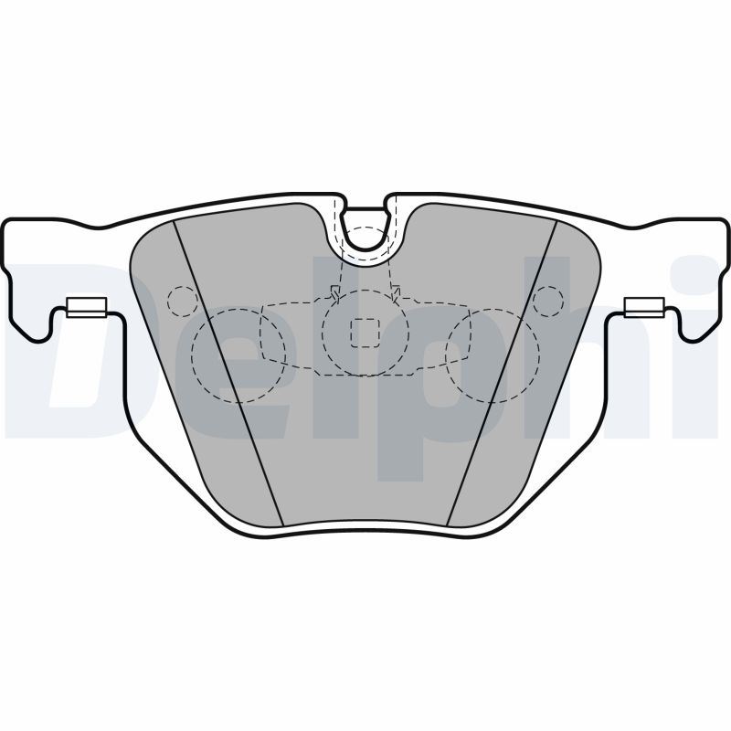 Brake Pad Set, disc brake (Rear axle)  Art. LP2256