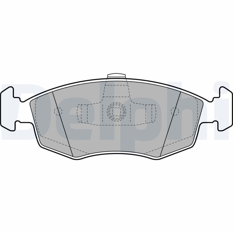 Brake Pad Set, disc brake (Front axle)  Art. LP2274