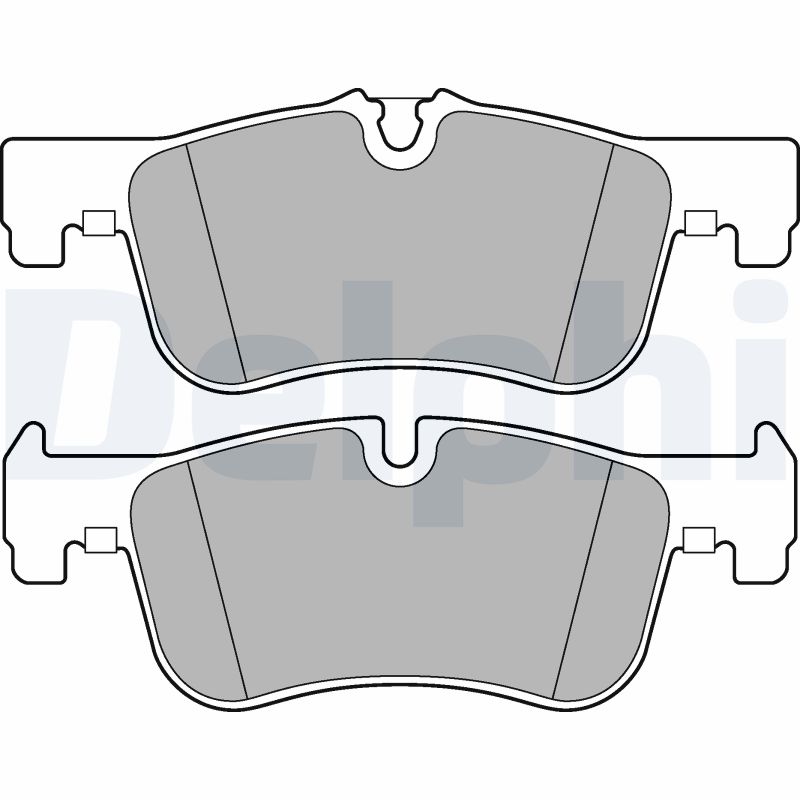 Brake Pad Set, disc brake (Front axle)  Art. LP2284