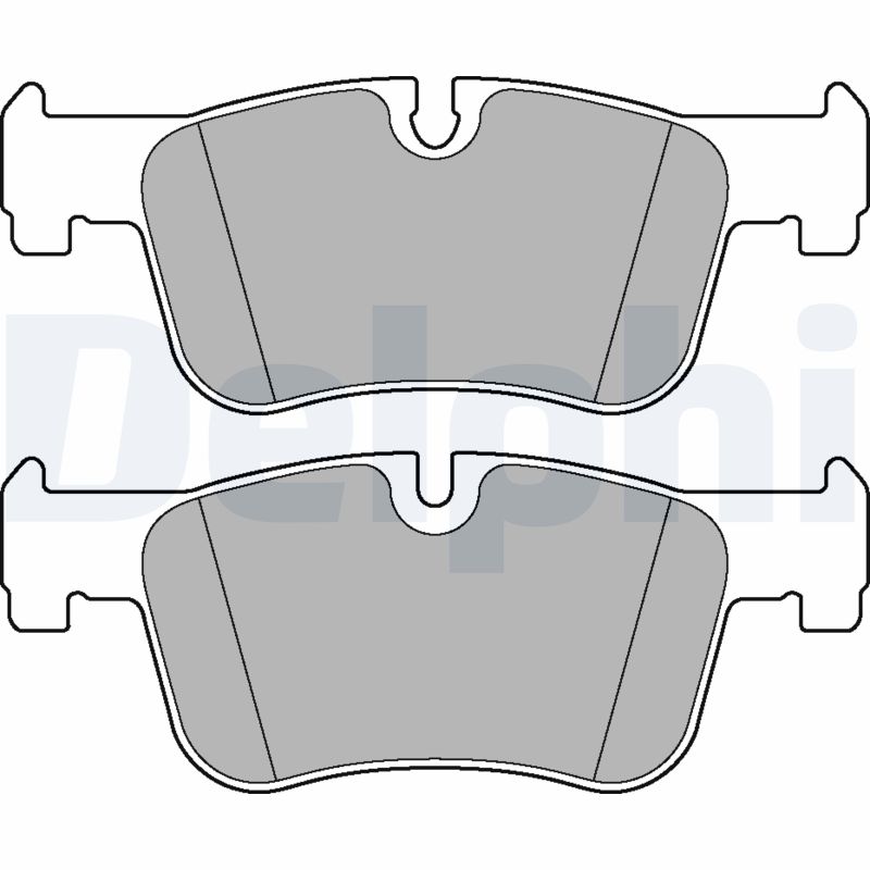 Brake Pad Set, disc brake (Front axle)  Art. LP2285