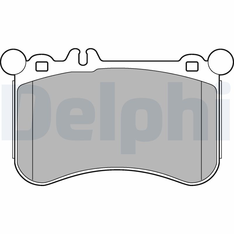 Brake Pad Set, disc brake (Front axle)  Art. LP2291