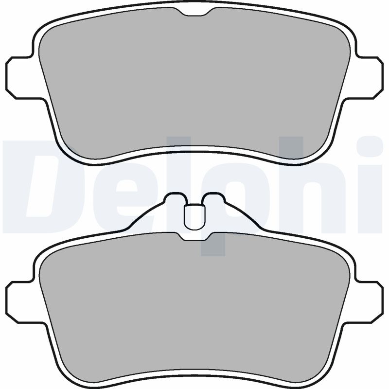 Brake Pad Set, disc brake (Rear axle)  Art. LP2443