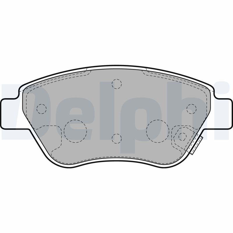 Brake Pad Set, disc brake (Front axle)  Art. LP2478