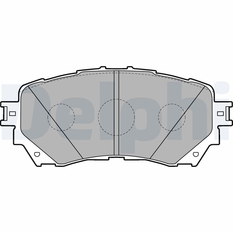 Brake Pad Set, disc brake (140.3)  Art. LP2487