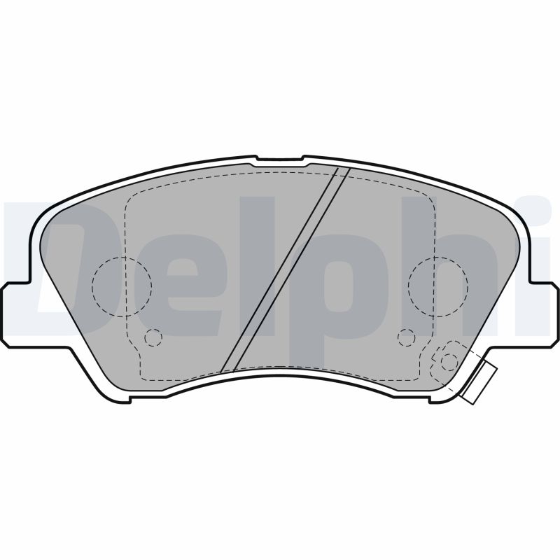 Brake Pad Set, disc brake (Front axle)  Art. LP2497