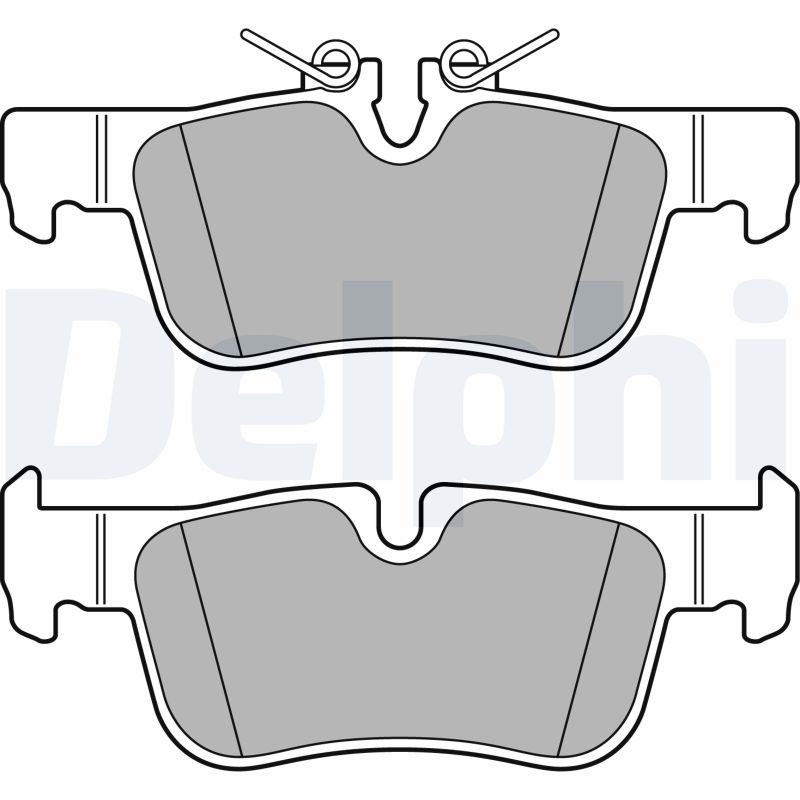 Brake Pad Set, disc brake (Rear axle)  Art. LP2719