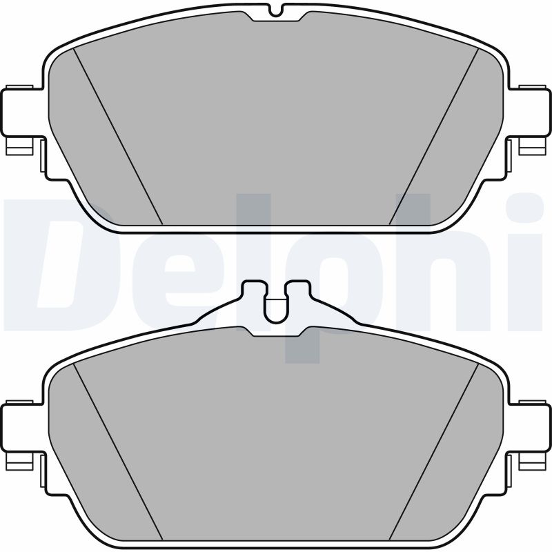 Brake Pad Set, disc brake (Front axle)  Art. LP2764