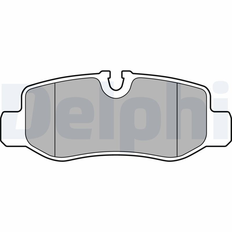 Brake Pad Set, disc brake (Rear axle)  Art. LP3139