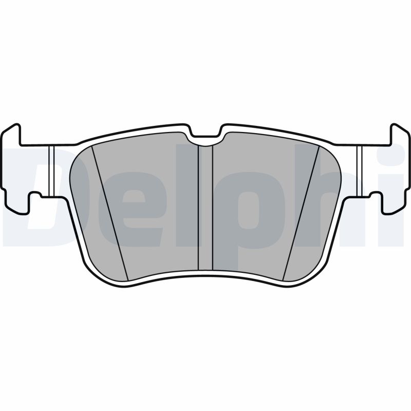 Brake Pad Set, disc brake (Rear axle)  Art. LP3151