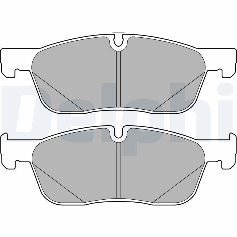 Brake Pad Set, disc brake (Front axle)  Art. LP3166