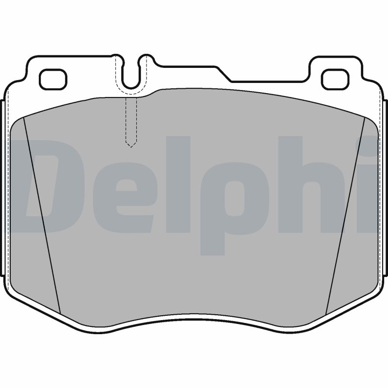 Brake Pad Set, disc brake (Front axle)  Art. LP3172