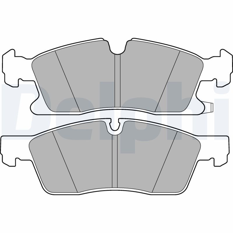 Brake Pad Set, disc brake (Front axle)  Art. LP3173